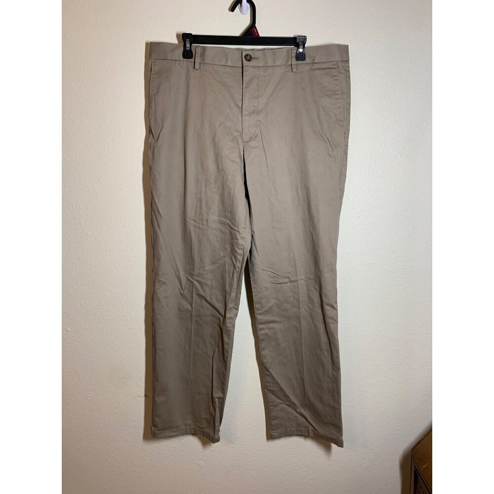 Dockers Straight Fit Khakis Chinos Men's Size 38x32 Tan Business Casual Ae3